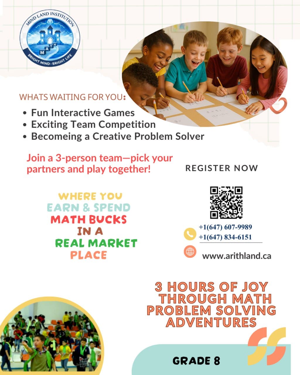 Grade 8: Advanced Problem-Solving & Innovation